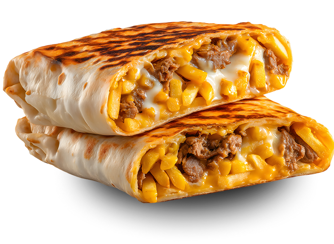 Tacos viande fromage